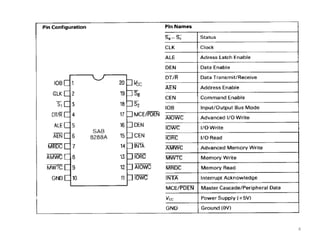 lecture on Microprocessor: 8288 bus controller | PDF