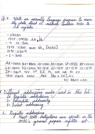 M
icro.&
Interfacing
LAB
N
otes-Akshansh
 