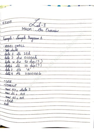 M
icro.&
Interfacing
LAB
N
otes-Akshansh
 