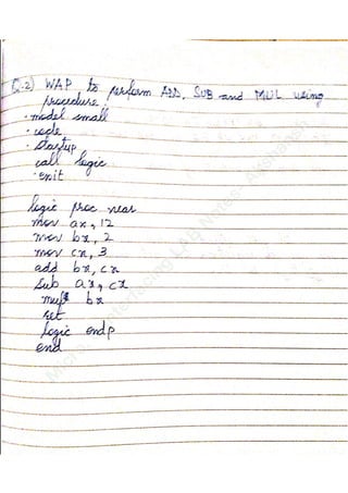 M
icro.&
Interfacing
LAB
N
otes-Akshansh
 