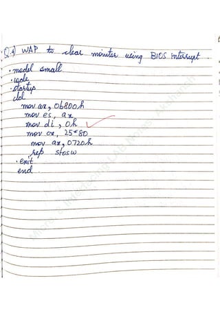 M
icro.&
Interfacing
LAB
N
otes-Akshansh
 