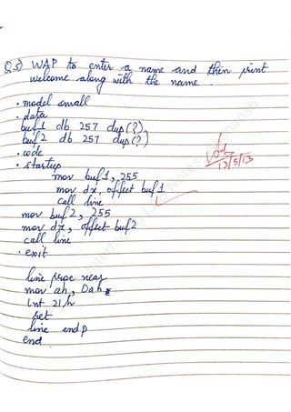 M
icro.&
Interfacing
LAB
N
otes-Akshansh
 