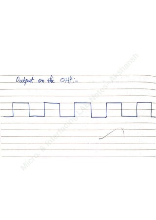 M
icro.&
Interfacing
LAB
N
otes-Akshansh
 
