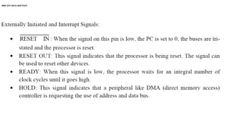 8085 PIN DESCRIPTION
 