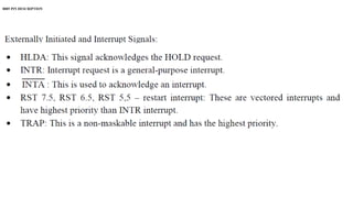 8085 PIN DESCRIPTION
 