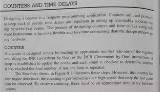 Counter and Time Delay
 