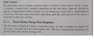 Counter and Time Delay
 