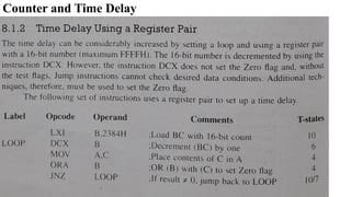 Counter and Time Delay
 