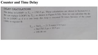 Counter and Time Delay
 