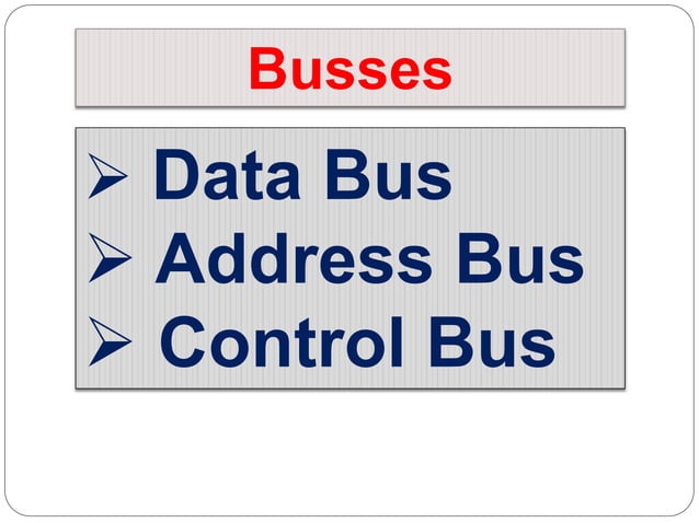 Microprocessor architecture | PPT