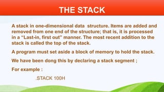 Microprocessor & assembly language | PPTX