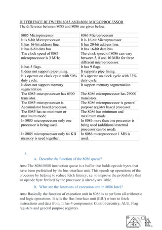 Microprocessor & Assembly language by team blackhole | PDF