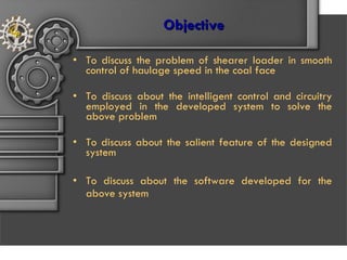 Microprocessor based autonomous control system | PPT