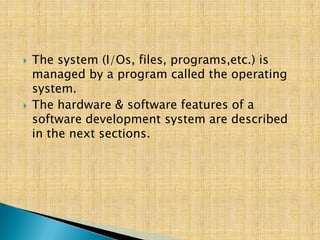 Microprocessor based software developnent | PPTX