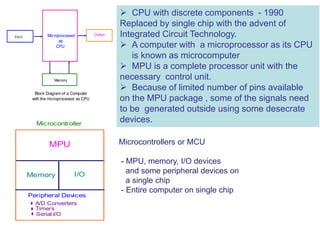 Microprocessor fundamentals | PPT