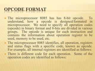 Microprocessor instructions | PPT
