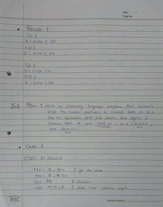 •
-.
Cl
0
X 40 . !
C
•
I
1) 0
01 0 Lt
0
0 •
:D
. (!) y_:Lt
'
~
• Wki'-k
fY).
•
9-b{;
1.t2 H
Co~~ •
•
MOl 6
AB
J L-10 H
Date:
Page No.:
Qfu 05
Me~
uiJcdeot
Rf~ ol: '-10 H CBen 2
(Be_'D :!.
ODeS
30i
'
1
·1-LhJ II
Teacher's Signature__________
 