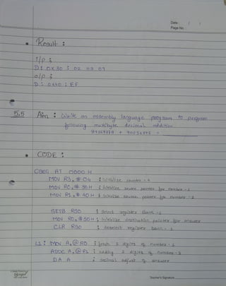 ,
l
Date: I I
Page No.:
- ft{P Cll l+.- •
"
f / D •
..
I I .,.
'T)~ ri -x: ~ (') ~
02.. C3 09
#'
.I"' J() 16
•
I f ✓
ff) : 0 -xlt 0 • ~r
0
,-
5~5 Pnrn • ~JJJ{ (ff., 098ernbL, lano1,rro p n?rtJa 'Xnrv"I. to o .... 'I..
• Q.(1,
n • l
d (J ✓ I 0
-, l}
:l-r.1 ln ,<n"' rn,11..L.."h,,..J..p rit?f'}<Y1n L adJ,-h'o1'
D a <.J
g956<l=7:J9 +- q 05 5 r, =t c, S ;:
CC)DE •
• e
rPii=c A, (')000 -1
MOJ R: .. it= e:>~ · •• "-h' ,. coun-4-e'lr -=- -4
- .. 1n, Q I z._e_
~
= Mtl'il Ro .. :¼½:- SaH - fn:-4,"Qlize... fVI io+etJ" l-,..,.,,. ('l(.H'tL~""' - ,r
' 50ulS<e.
. ~
MOJ R1. ~ -:f: 40 H ; i'"74-i'o1:-.... "-Ou_,, a 1-.- nc.,fY)i.....,...,. - ':!
I
-
~E,R R:3D : 5e,:;,,,_I- no:>a ?,,.La,"
~a.nK 1
u
MD'l RO f) :f50 H •. fn(-h"q V,o d ~-1-i'n" -h'o n Ml lf'l+e~ ~ O(').::t,.,.,,,..,..
7
I ~
C...LR ~SC) • d.e-5e.lec't- <oea(~r,y
~"'~ - 1
.. u
L1.: t'I(")] A.. (o) Rf" ; 11..o+rh. 2.. dio f+'3 of}... '1uN">be~ - l.
'-'
"
....,
F1)'0C., A .. (a:) <:. • c_cl_-U.... - .2. d.(~ ?+~ oi.. ()u.rnh•,.. - f)
~
(;! I.J
"""
DA A • ,.l.,., ?,-..,..,.. '. ,.,_f?,~o4- Cl'l...
"" O()<l u-ioy
-,I ...
I
AQUIJ/ity,~
~- Teacher's Signature
Yourl.,JckyBmnd
 