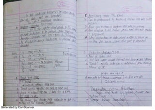 Generated by CamScanner
 