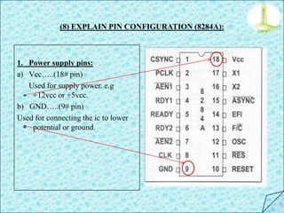 Cpu Pin Configuration Microprocessor presentation | PPTX