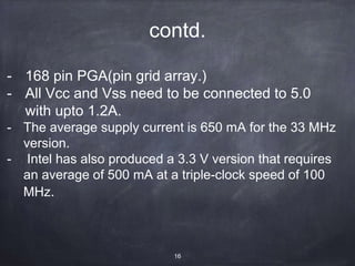 Evolution of microprocessors and 80486 Microprocessor. | PPTX