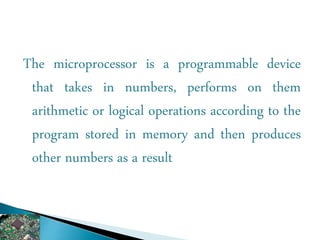 Microprocessors | PPT