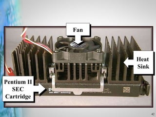 Pentium II SEC Cartridge Heat  Sink Fan 