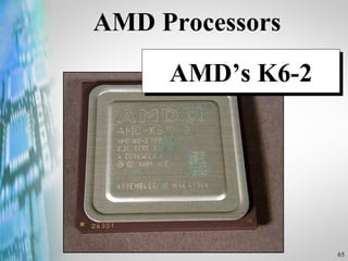 AMD Processors AMD’s K6-2 