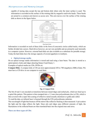 Microprocessors and memory concepts | PDF