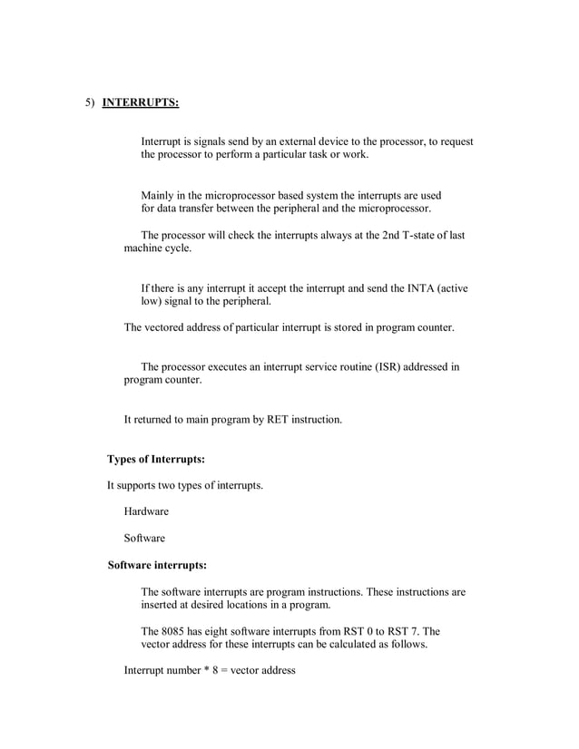 Microprocessors And Microcontrollers Pdf