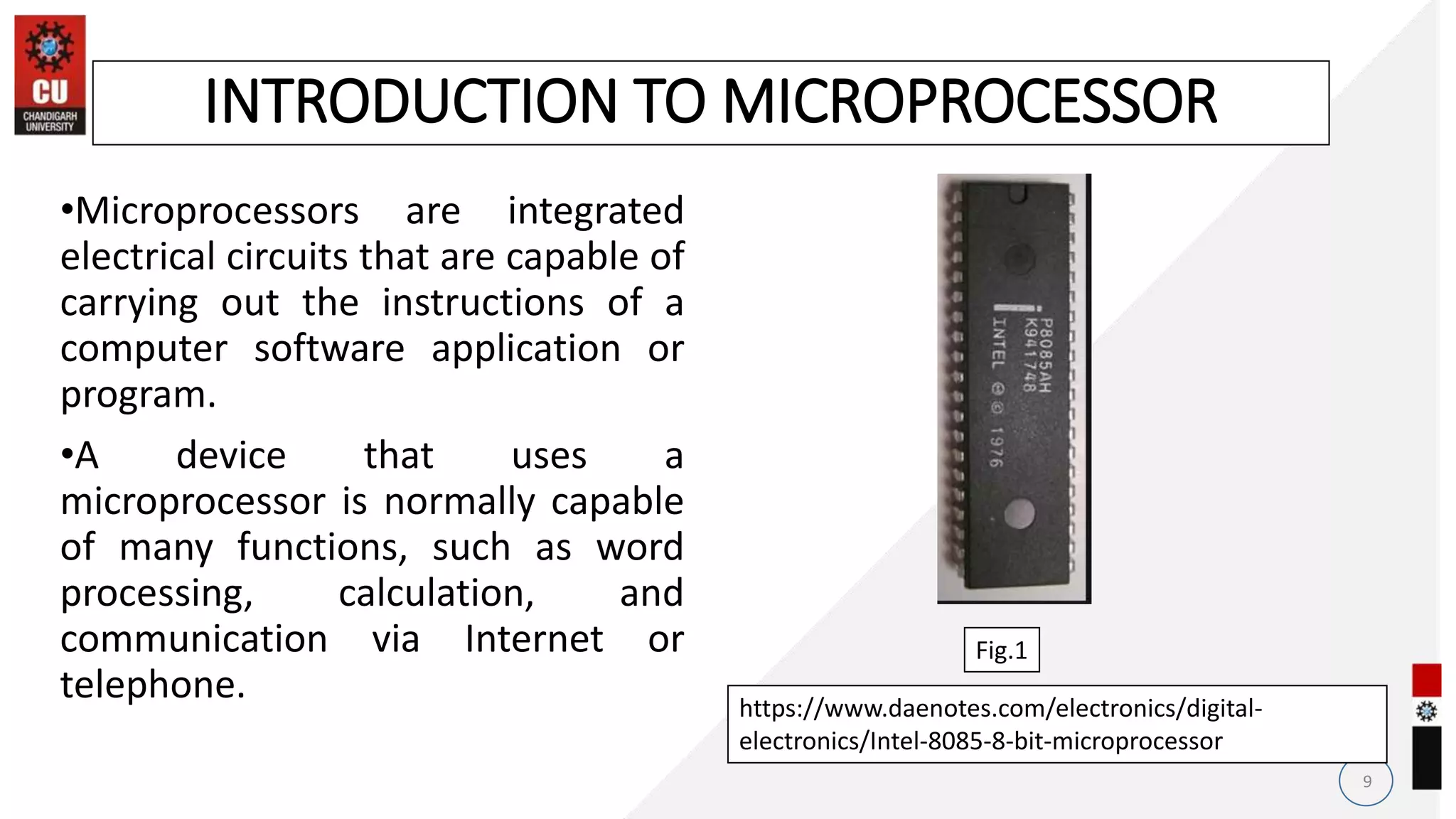 mICROPROCESSOR UNIT 1 ALL.pptx | Operating Systems | Computer Software ...