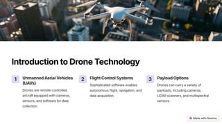 Micro project .pdf drone technology Report | PDF