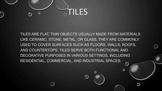 MICROPROJECT BY PIYUSH.pptx painting and tiles | PPTX