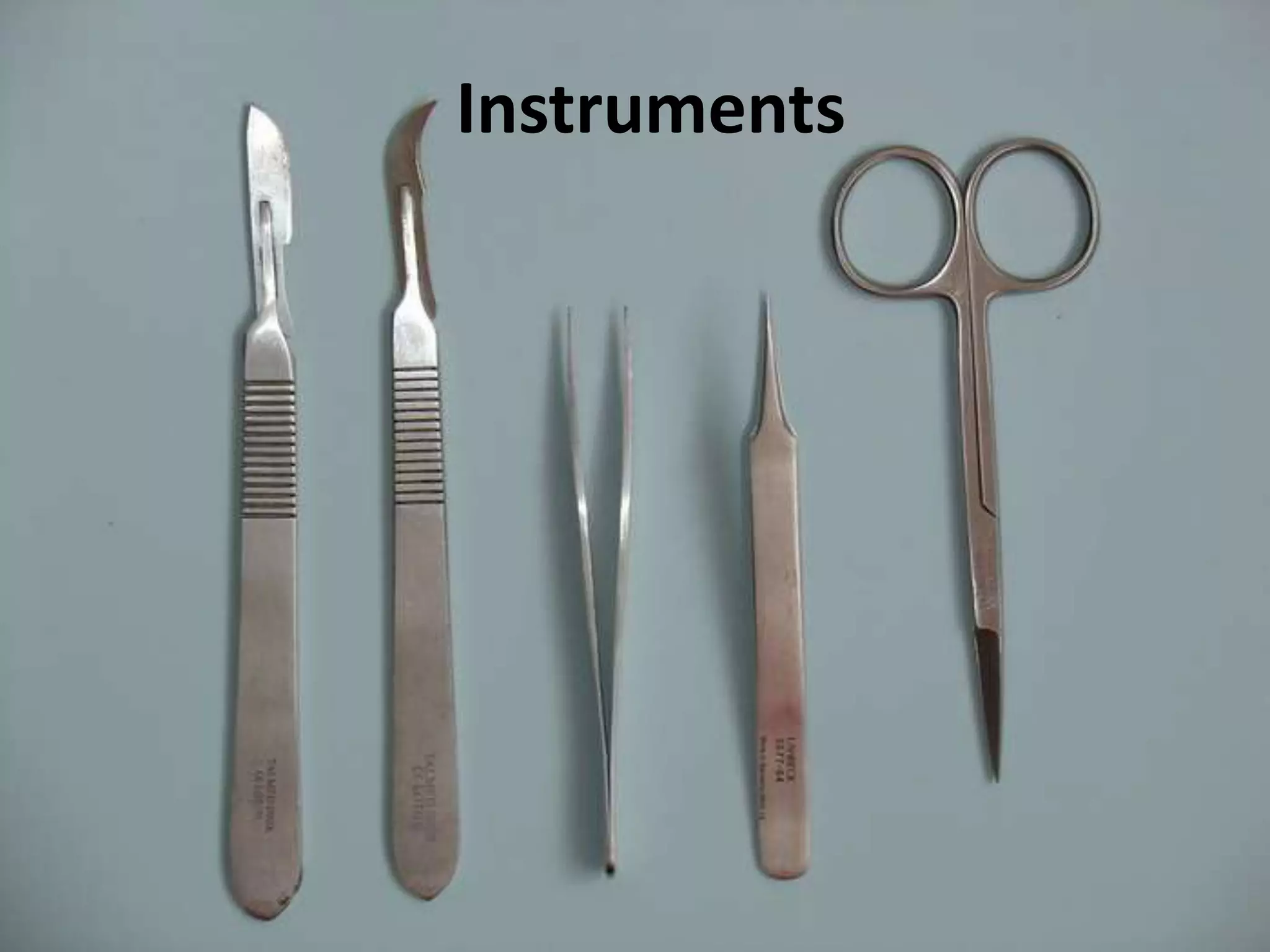 Instruments 
 