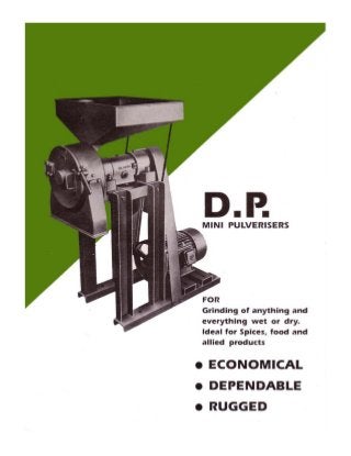 D. P Pulveriser Industries, Mumbai, Mini Pulveriser