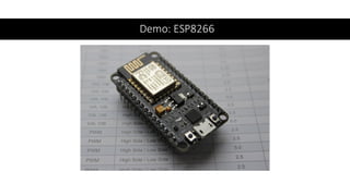 Demo: ESP8266
 
