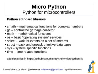 Micro-python | ODP