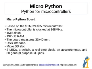 Micro-python | PPT