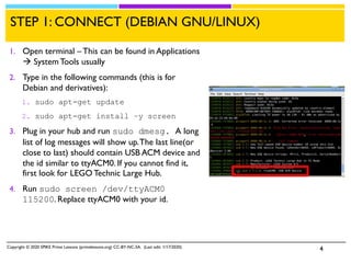 MicroPython for LEGO Spike - introduction | PDF