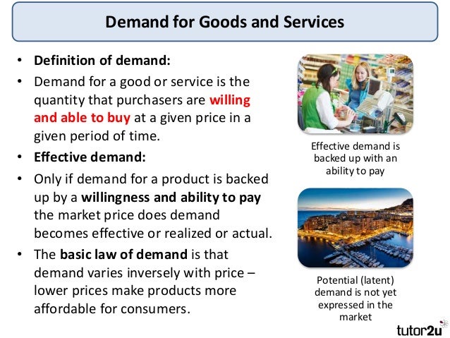 Tutor2u - Market Equilibrium and Disequilibrium