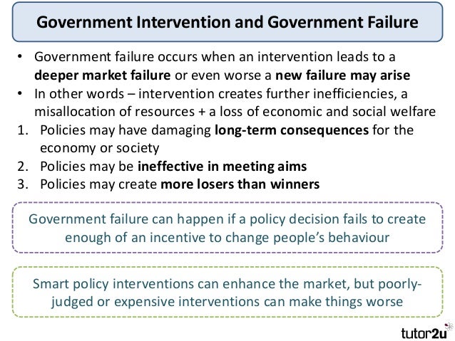 market failures government intervention 2 for some, market failures serve as a rationale for public intervention however, the fact that self-interested market behavior does not always produce felicitous. market failures government intervention 2 for some, market failures serve as a rationale for public intervention however, the fact that self-interested market behavior does not always produce felicitous.
