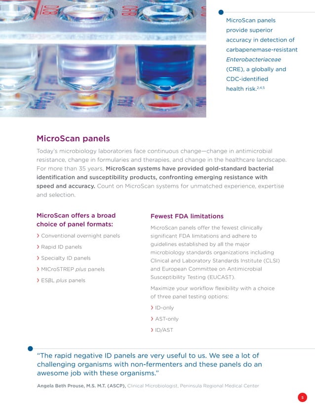 Beckman Coulter MicroScan Rapid Automated Microbial Identification
