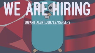 WE ARE HIRINGjobandtalent.com/es/careers
 