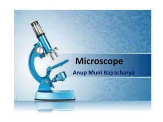 Microscope
Anup Muni Bajracharya
 