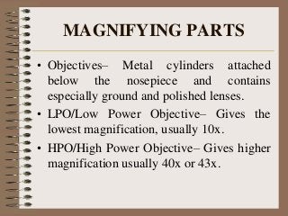 Lpo Magnification Color Microscope .pptx