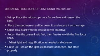 Temporary Compound microscope slide .pptx