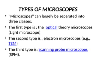 Second Microscope microscope ,introduction,types uses .pptx