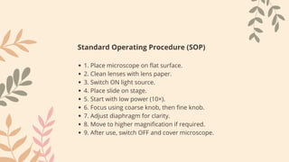 Switch Off Microscope Sign Microscope binocular microscope binocular .pdf