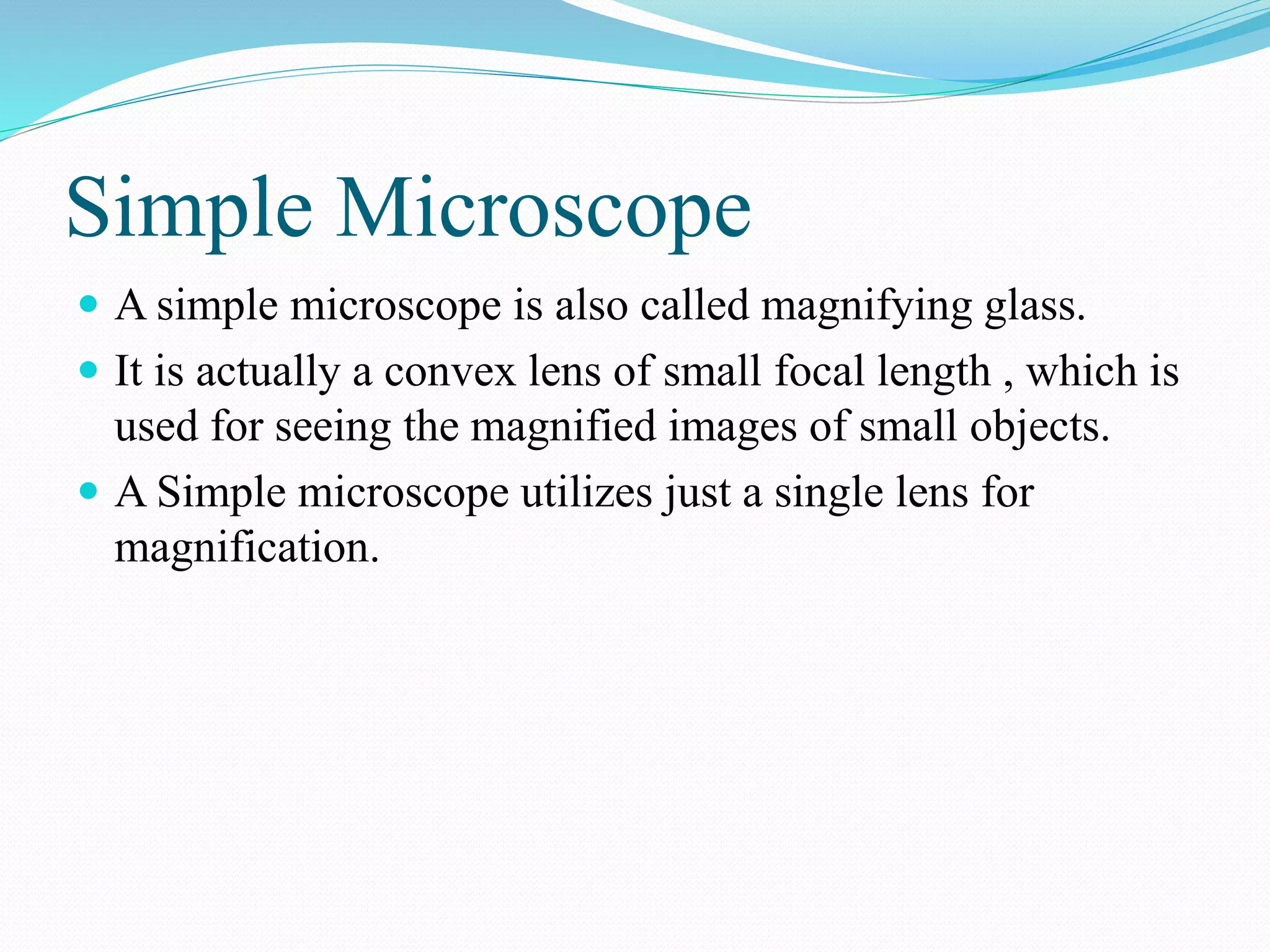 Microscope and its types | PPTX