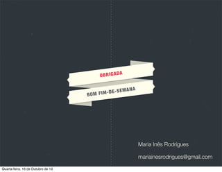MICROSCOPIA ESPECULAR
Determinação da densidade endotelial
Método de comparação: comparação com um padrão em favo de mel prédeterminado
Método de moldura: contagem das células numa moldura deﬁnida.
Método de canto: localiza a intersecção de bordos celulares e transfere a imagem
para um polígono em formato digital de forma a calcular a área celular.
Método do centro: determina área celular de uma célula e das suas adjecentes
(center-to-center)

Quarta-feira, 16 de Outubro de 13

 